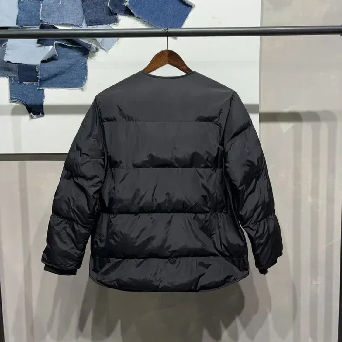 (85) 에잇세컨즈 여성 캐주얼 노카라 라운드넥 패딩 자켓 상품이미지4