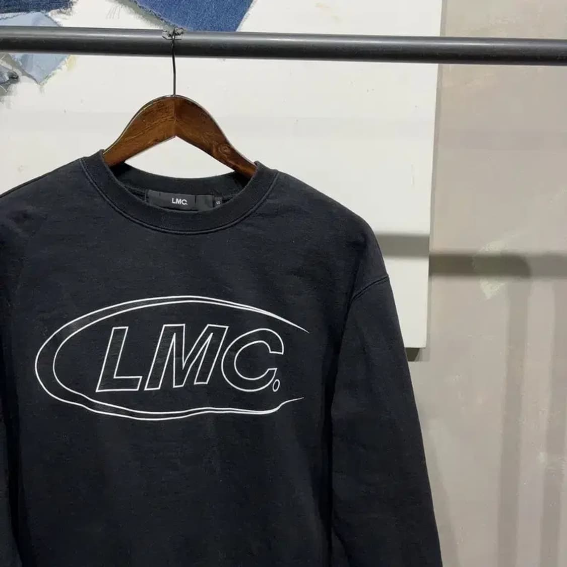 (90) LMC 스트릿 캐주얼 프린팅 맨투맨 긴팔 티 상품이미지3