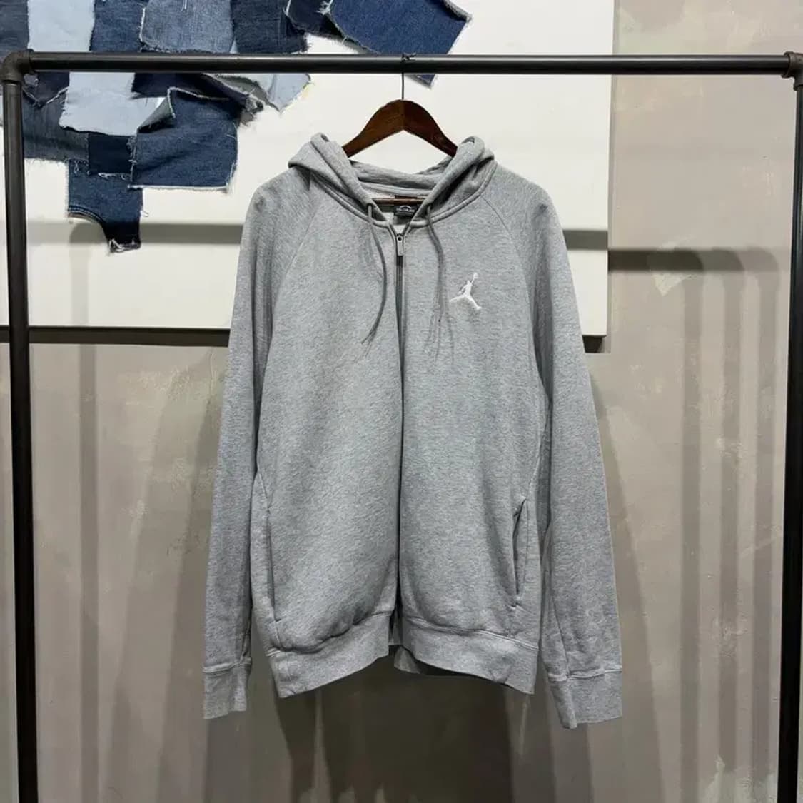 (115) 나이키 조던 스트릿 기모 빅사이즈 후드집업 자켓 상품이미지1