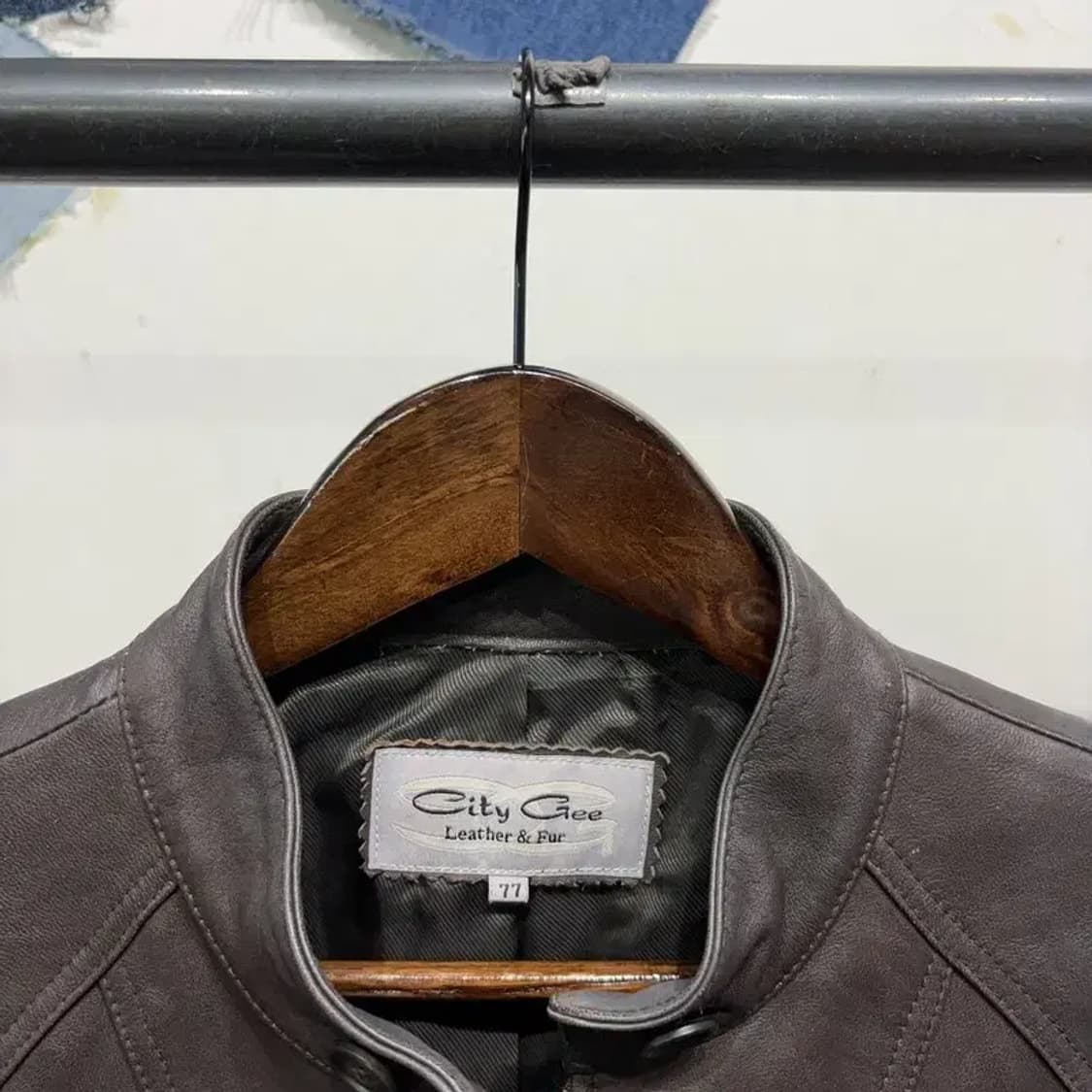 (77) 씨티지 여성 캐주얼 양가죽 라이더 자켓 상품이미지2