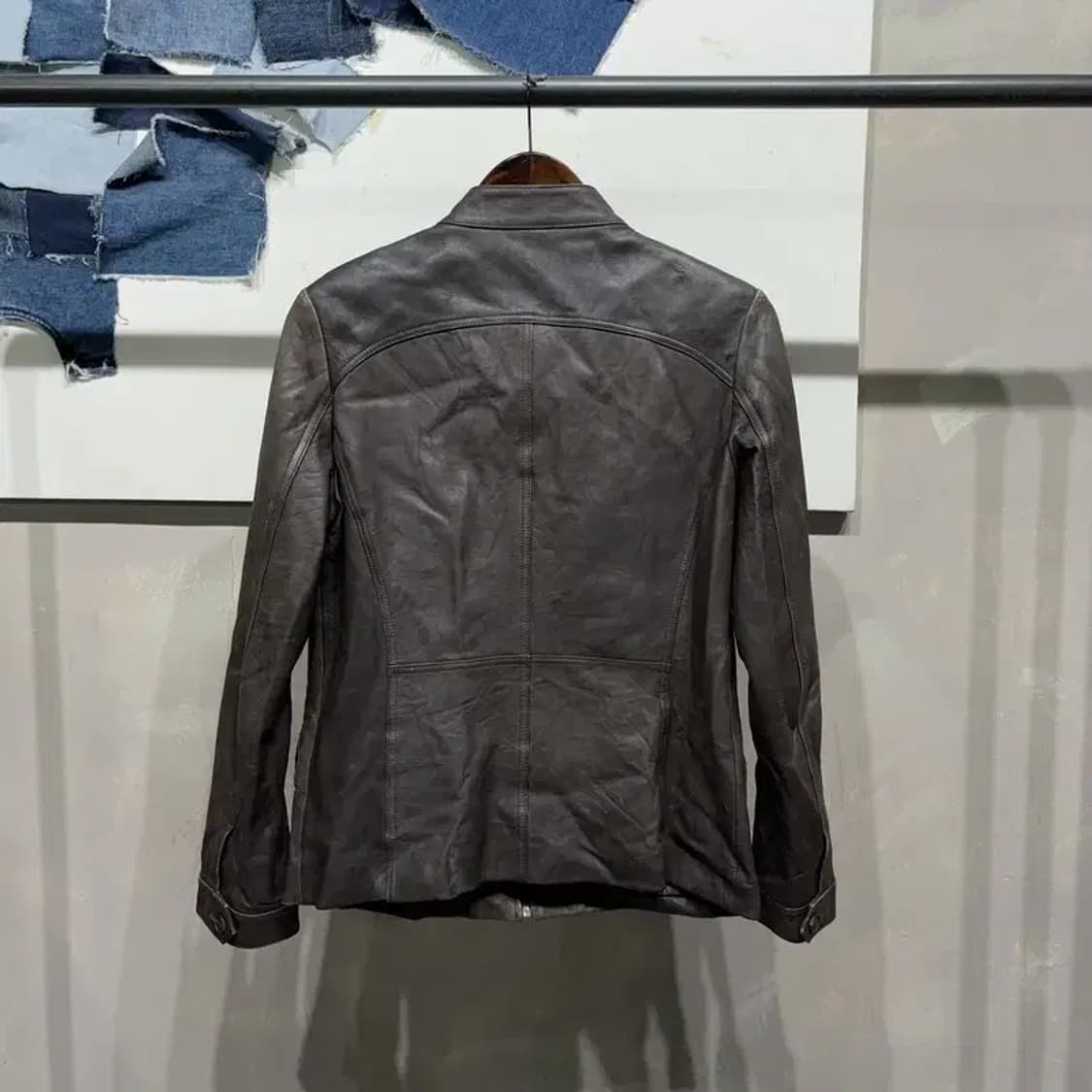 (77) 씨티지 여성 캐주얼 양가죽 라이더 자켓 상품이미지4