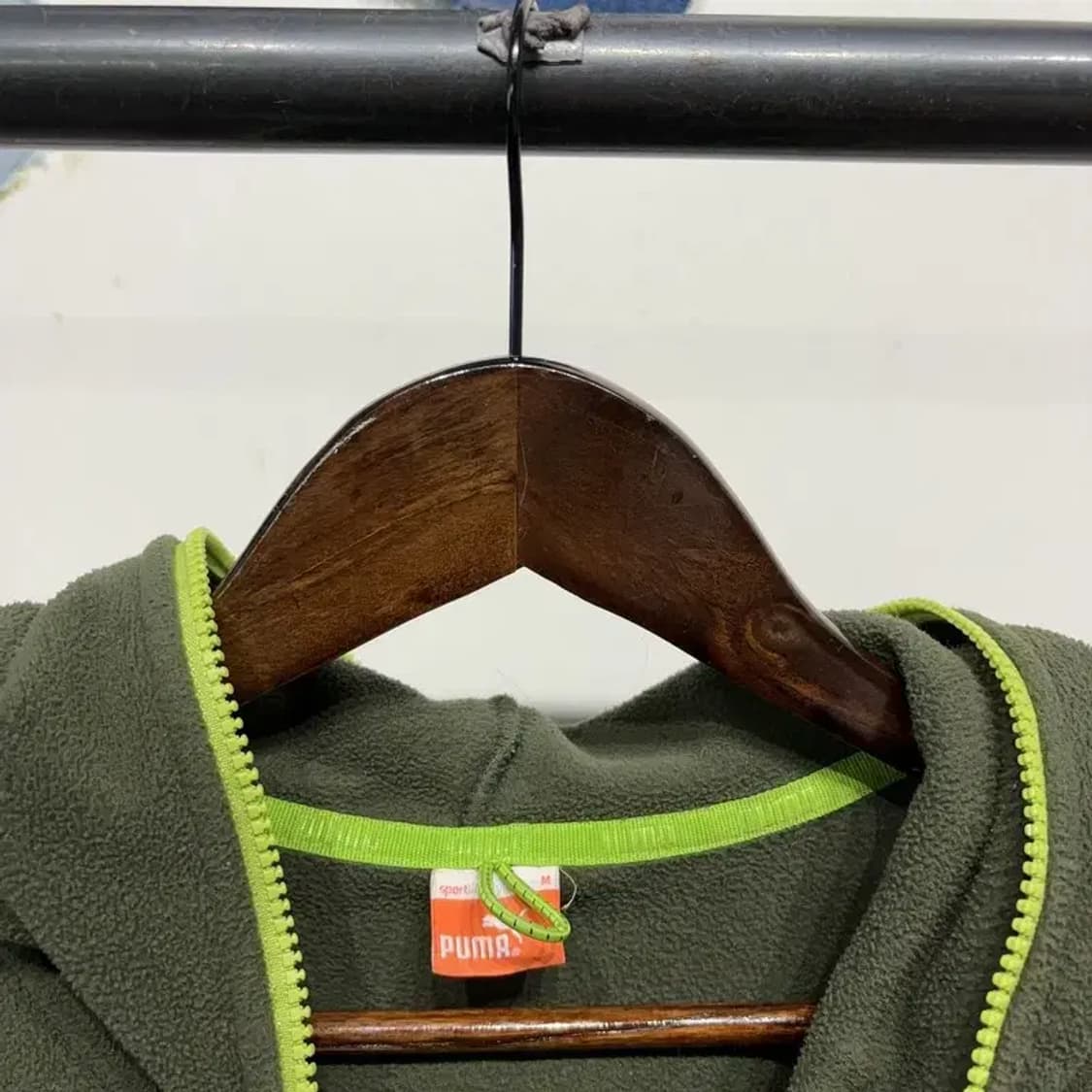 (95) 퓨마 캐주얼 후리스 플리츠 후드집업 자켓 상품이미지2