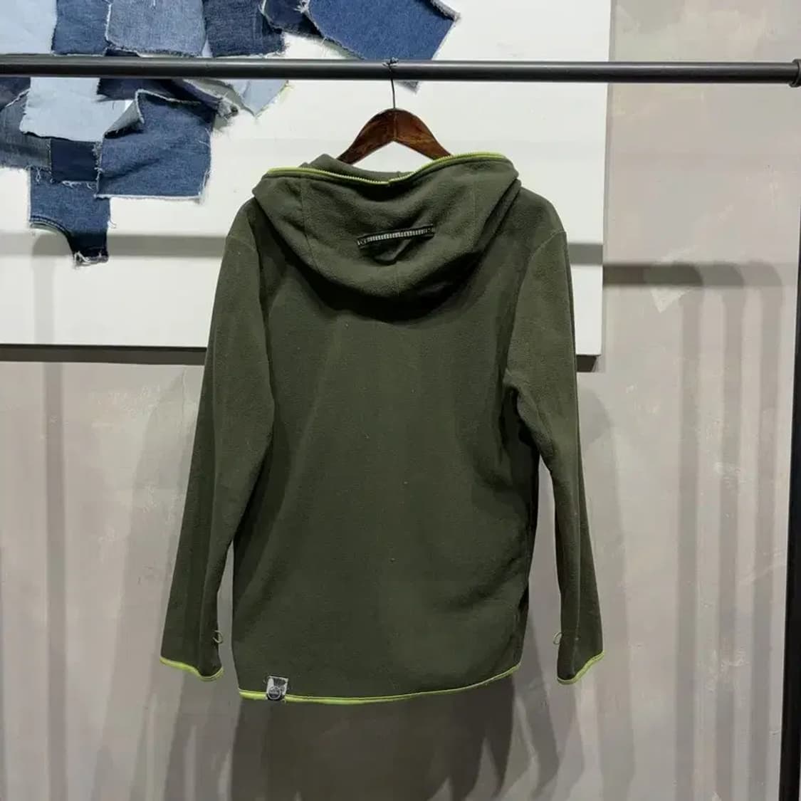 (95) 퓨마 캐주얼 후리스 플리츠 후드집업 자켓 상품이미지4