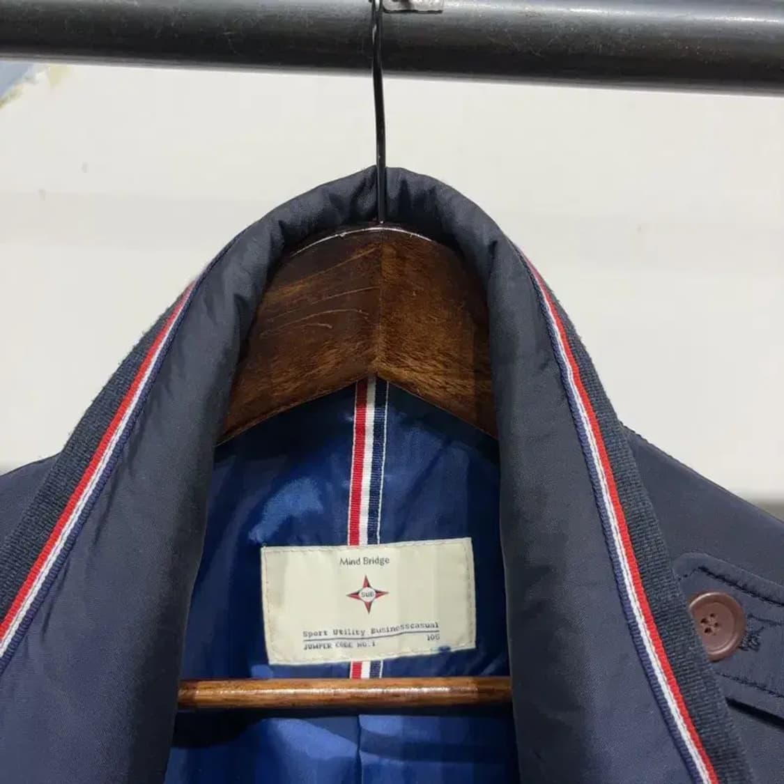 (100) 마인드브릿지 캐주얼 네이비 헌팅 필드 자켓 상품이미지2