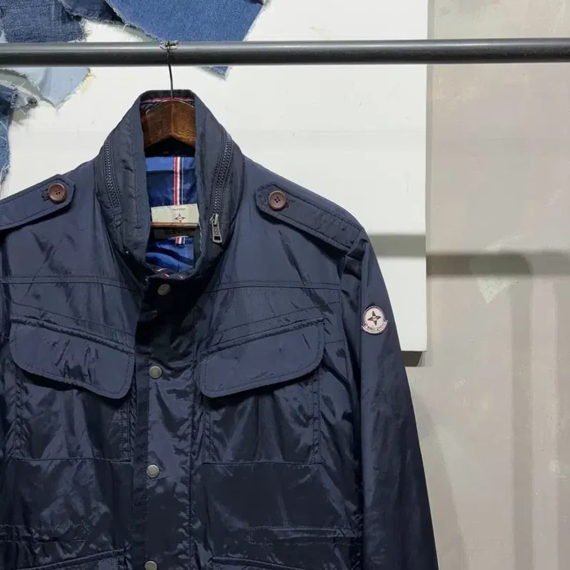 (100) 마인드브릿지 캐주얼 네이비 헌팅 필드 자켓 상품이미지3