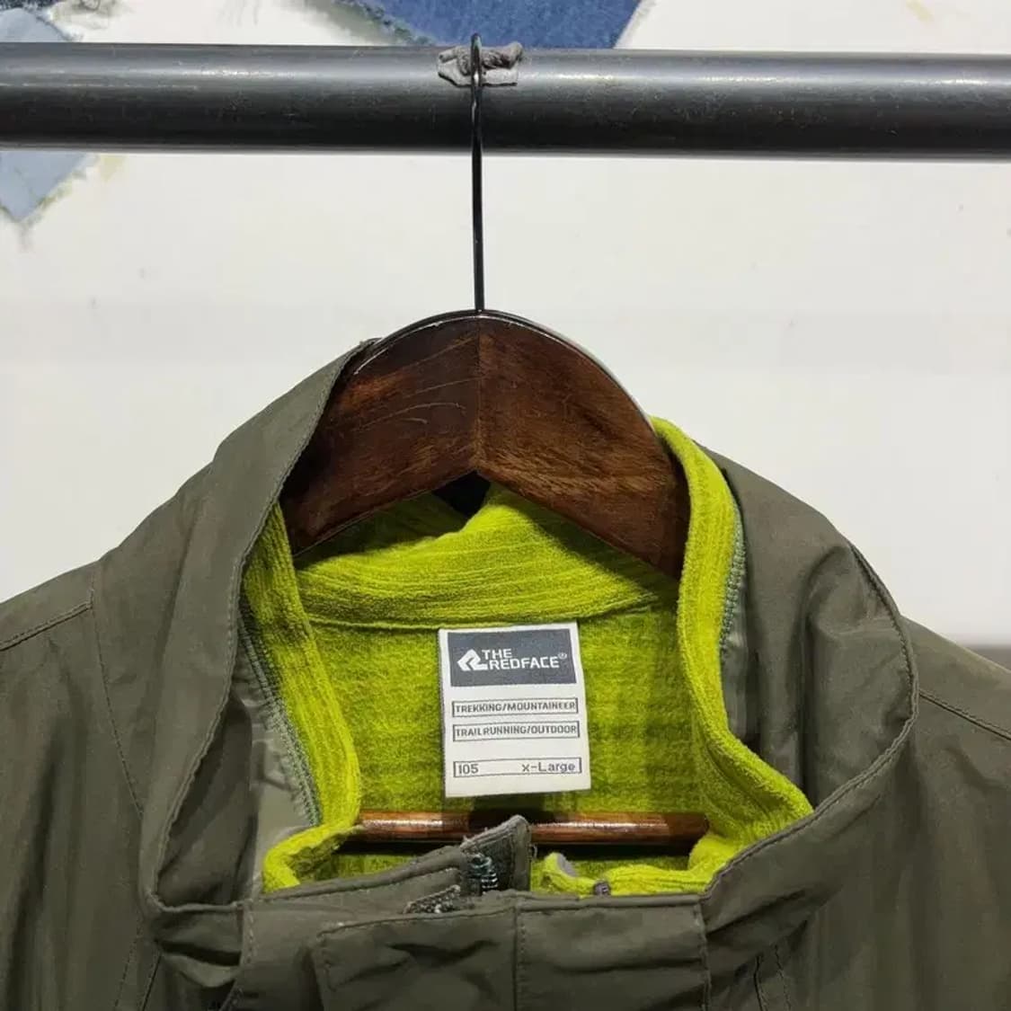 (105) 더레드페이스 등산 아웃도어 후리스 바람막이 자켓 상품이미지2