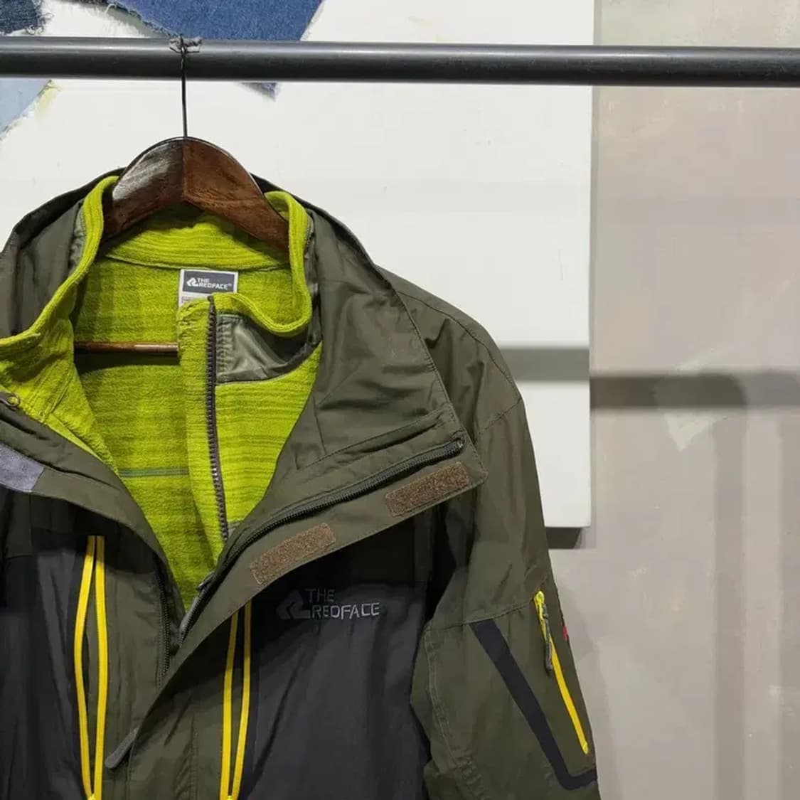 (105) 더레드페이스 등산 아웃도어 후리스 바람막이 자켓 상품이미지4