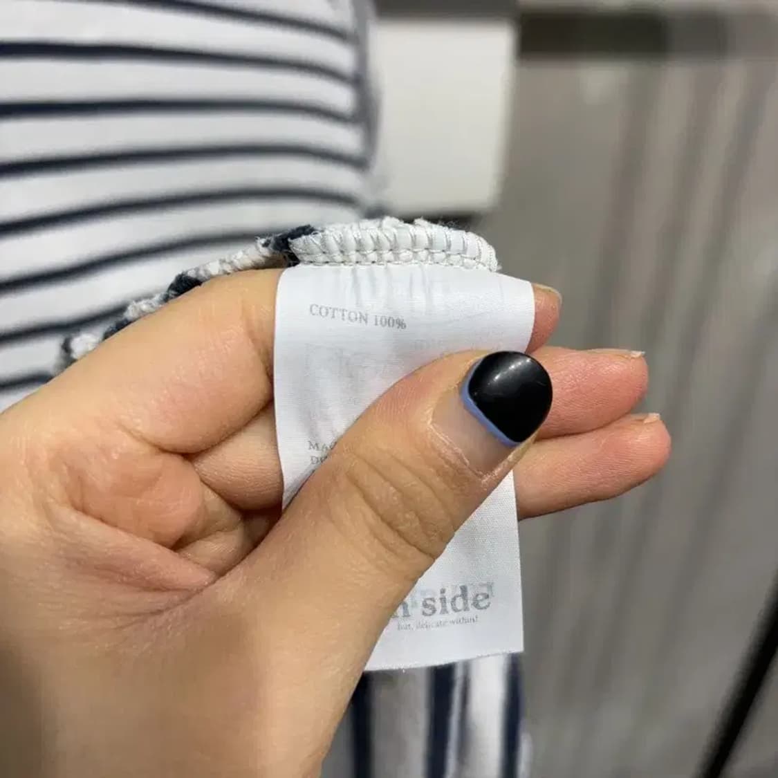 (105) 러프사이드 아메카지 빈티지 스트라이프 긴팔 티 상품이미지5