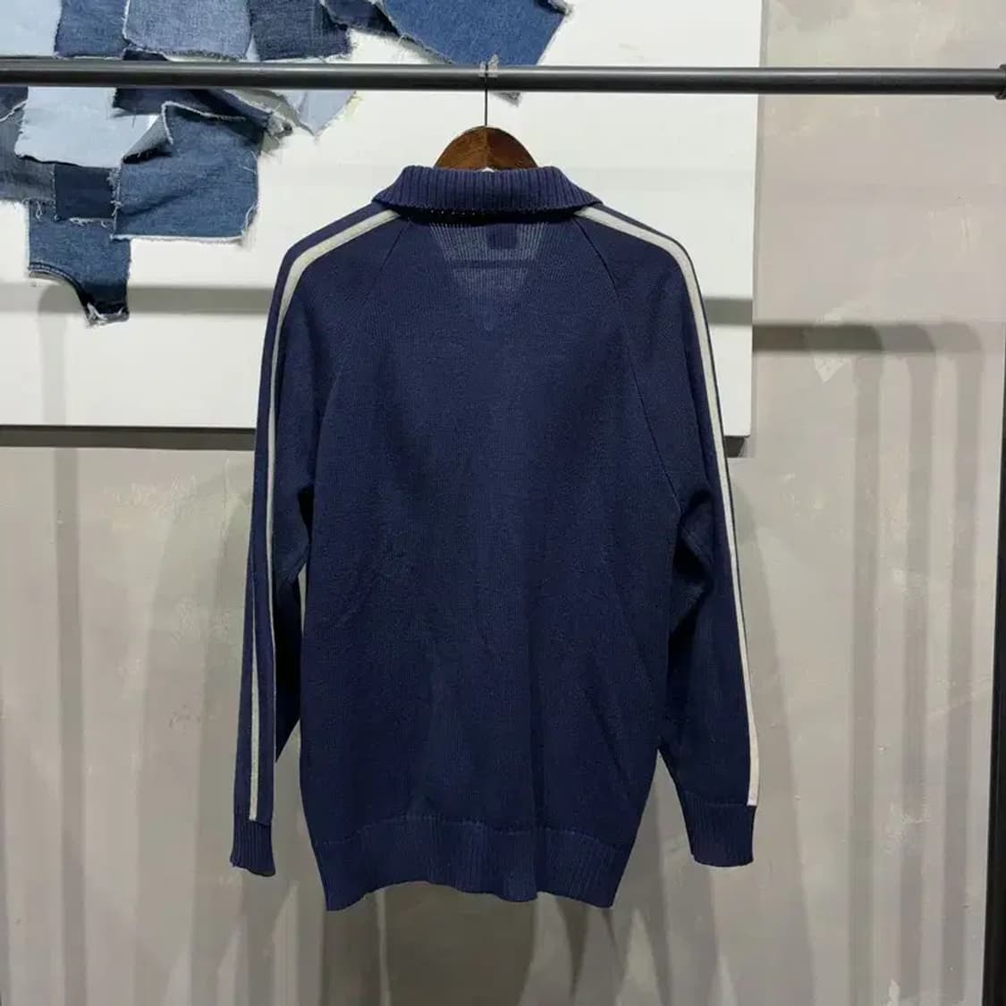 (105) 라코스테 서광 올드스쿨 니트집업 자켓 상품이미지4