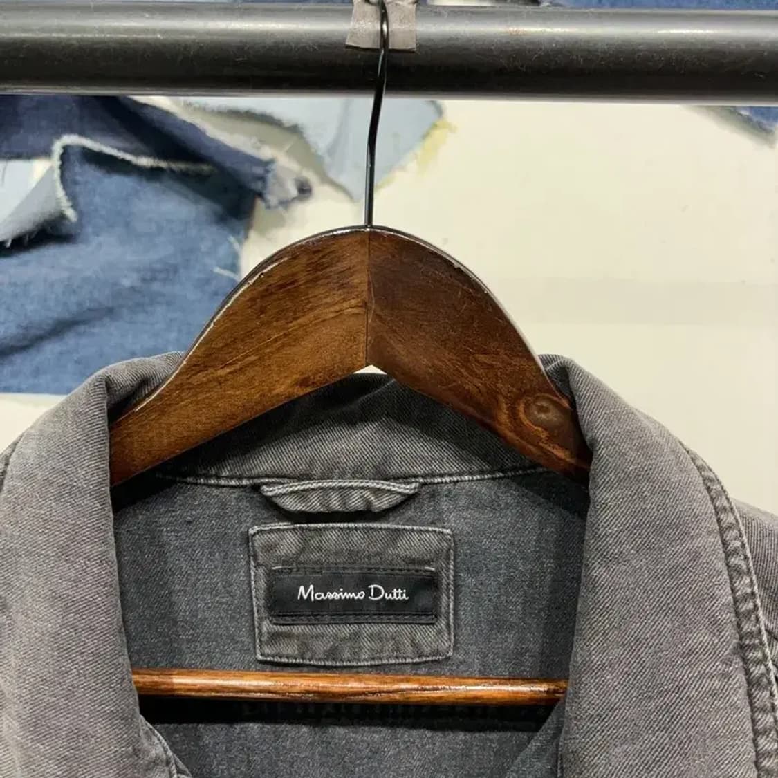 (95) 마시모두띠 여성 캐주얼 데님 트러커 흑청자켓 상품이미지2