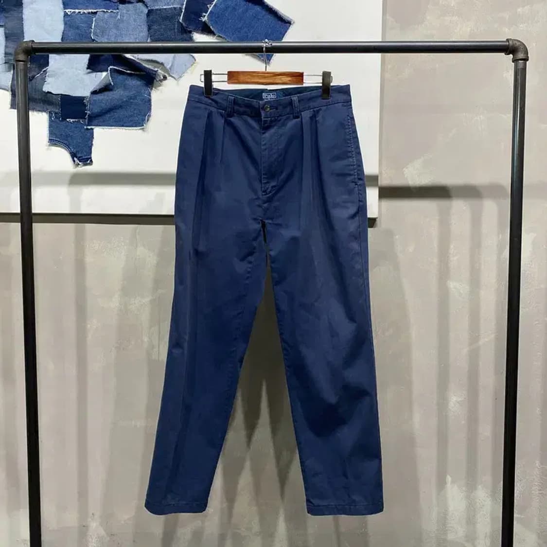 (29인치) 폴로 랄프로렌 여성 캐주얼 투턱 면바지 치노팬츠 상품이미지1