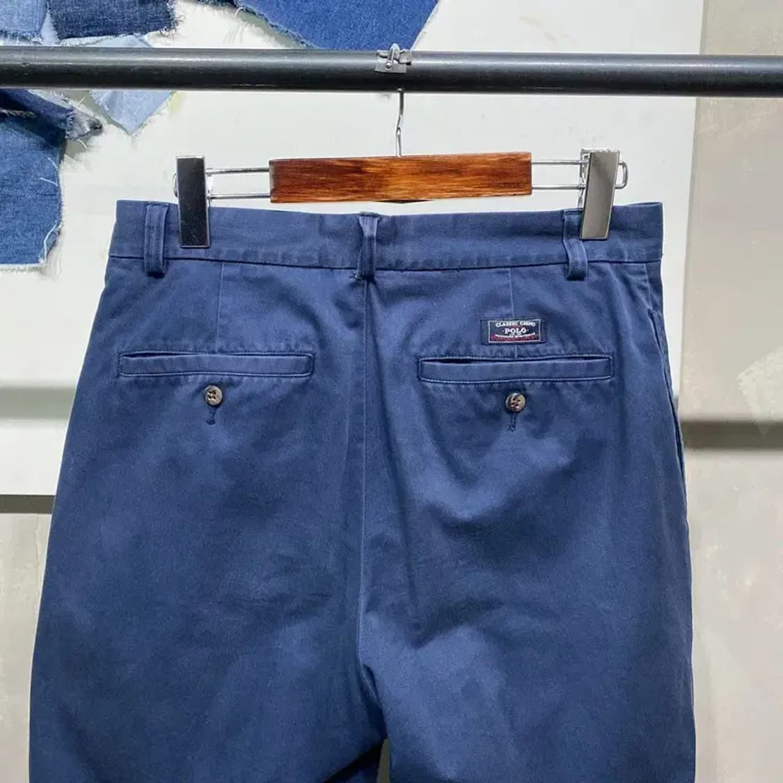 (29인치) 폴로 랄프로렌 여성 캐주얼 투턱 면바지 치노팬츠 상품이미지4