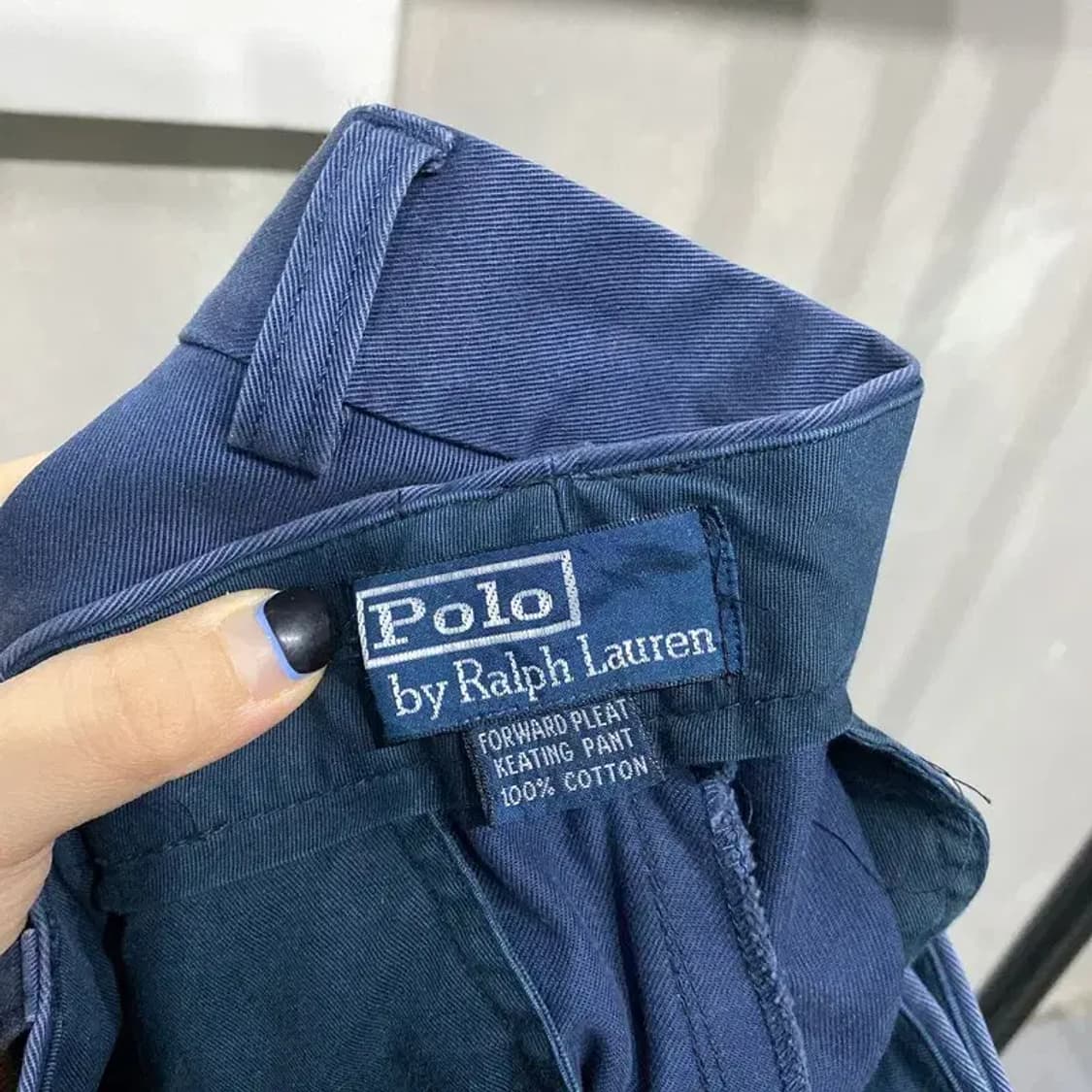 (29인치) 폴로 랄프로렌 여성 캐주얼 투턱 면바지 치노팬츠 상품이미지5