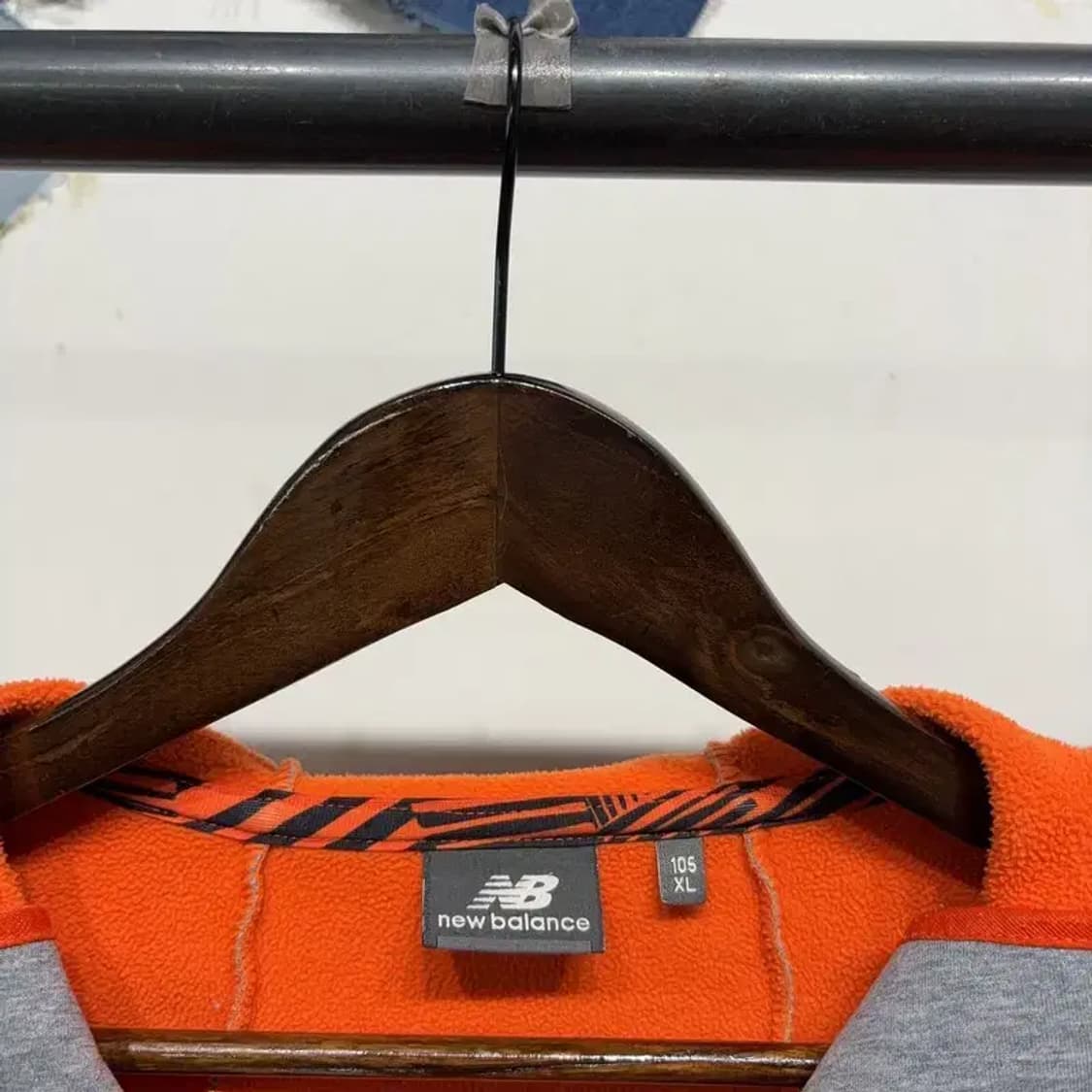 (105) 뉴발란스 스트릿 캐주얼 후리스 기모 후드집업 자켓 상품이미지2