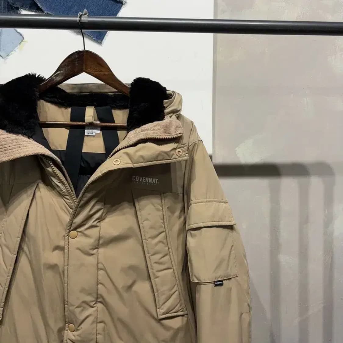 (100) 커버낫 스트릿 캐주얼 덕다운 오리털 패딩 점퍼 상품이미지3