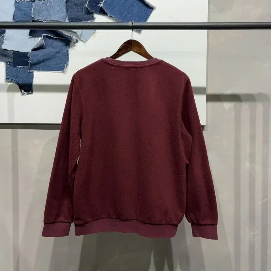 (100) 게스 스트릿 캐주얼 후리스 맨투맨 긴팔 티 상품이미지4