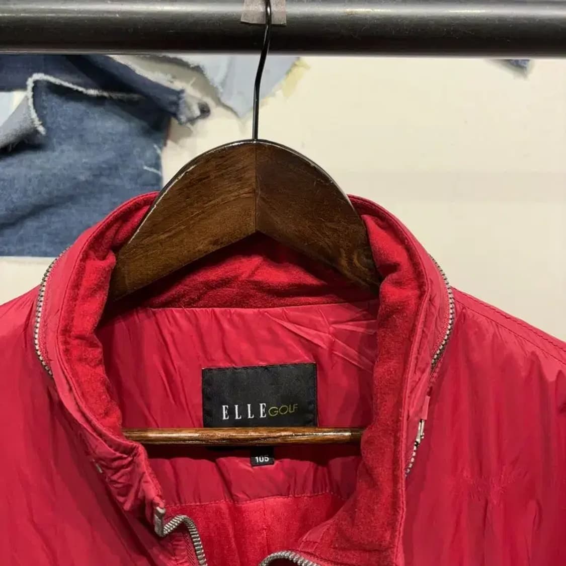 (105) 엘르 골프 패디드 바람막이 자켓 상품이미지2