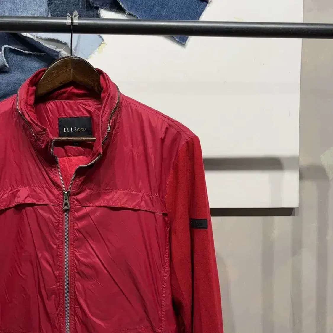 (105) 엘르 골프 패디드 바람막이 자켓 상품이미지3