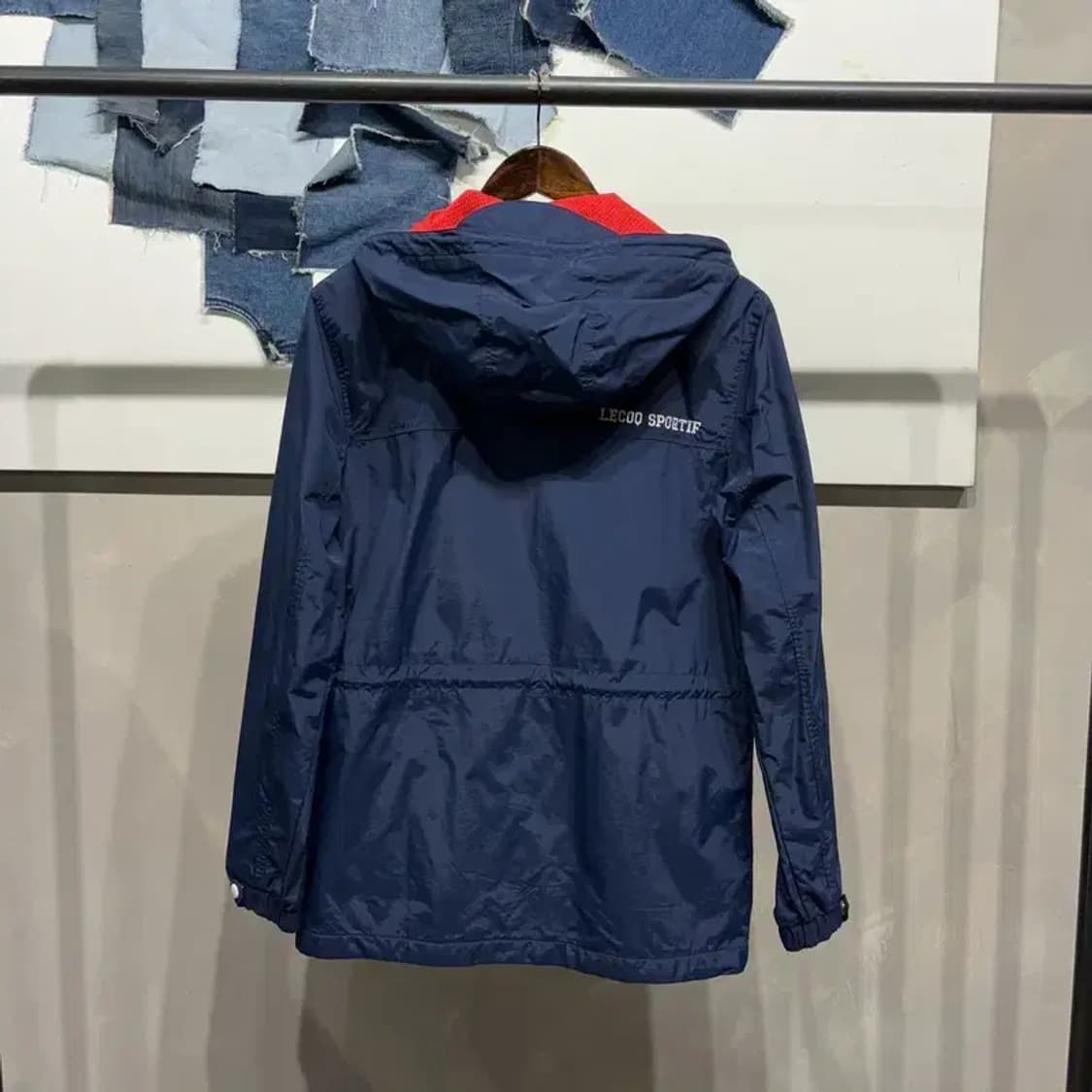 (100) 르꼬끄 캐주얼 멀티포켓 후드 바람막이 자켓 상품이미지4