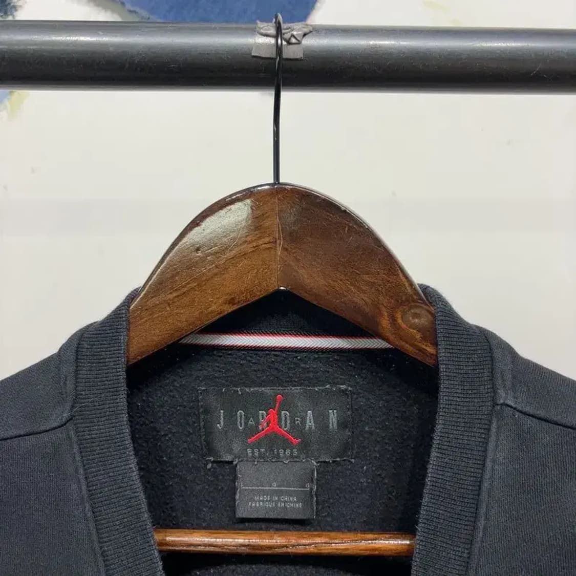 (100) 나이키 조던 캐주얼 프린팅 기모 맨투맨 긴팔 티 상품이미지2