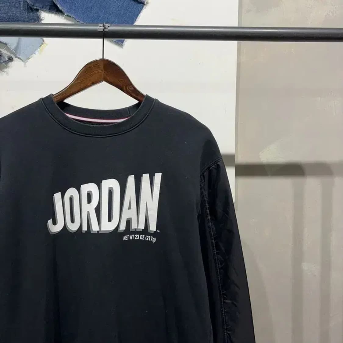(100) 나이키 조던 캐주얼 프린팅 기모 맨투맨 긴팔 티 상품이미지3