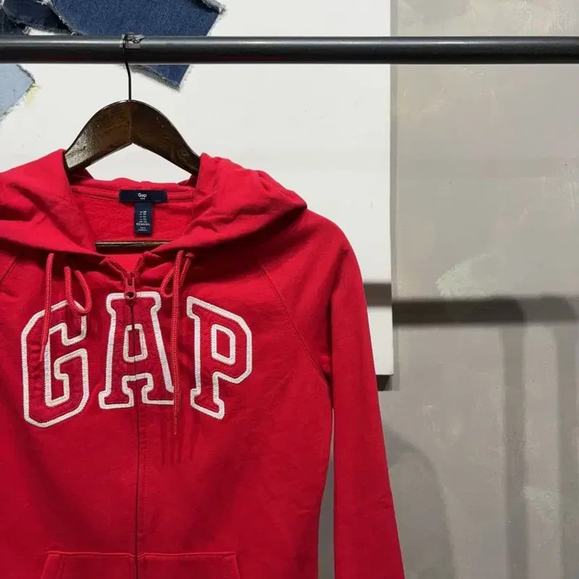 (80) GAP 갭 여성 캐주얼 기모 후드집업 자켓 상품이미지3