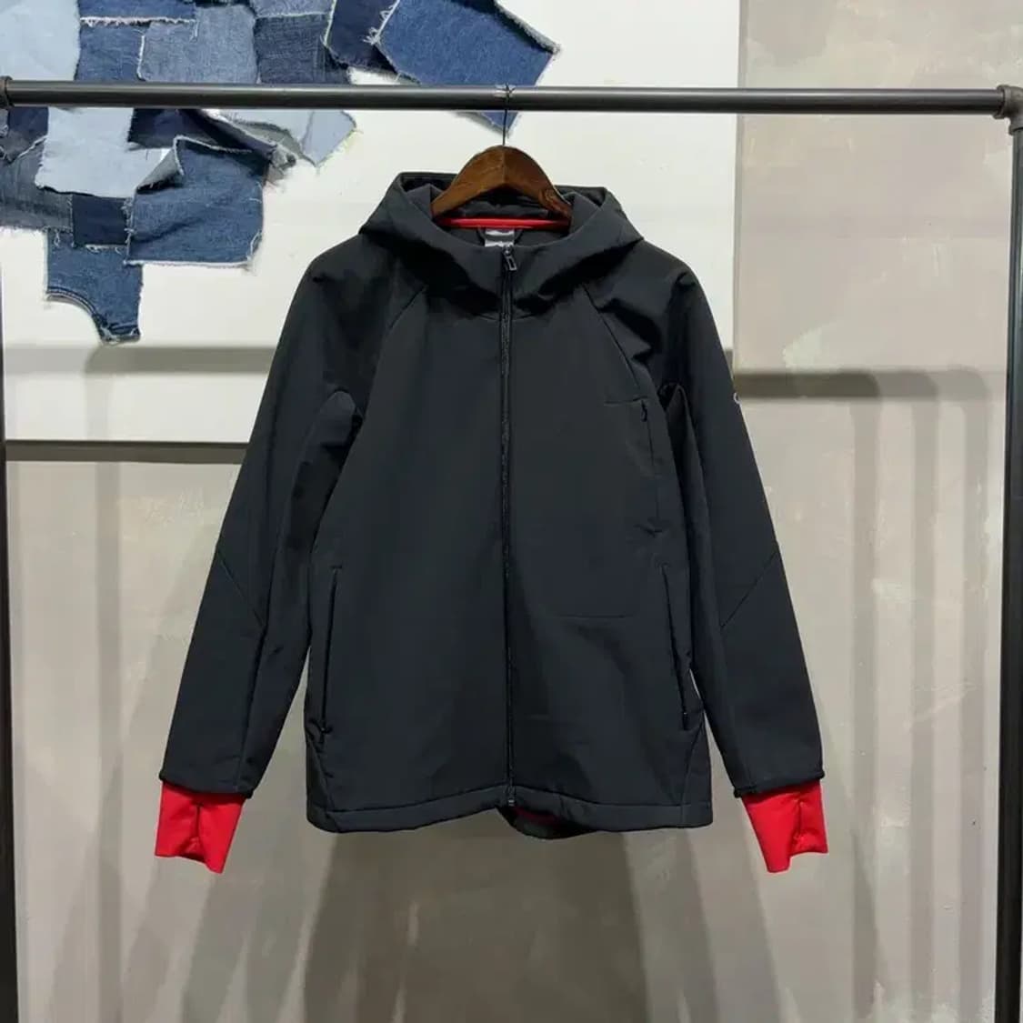 (105) 아디다스 스트릿 캐주얼 기모 후드집업 자켓 상품이미지1