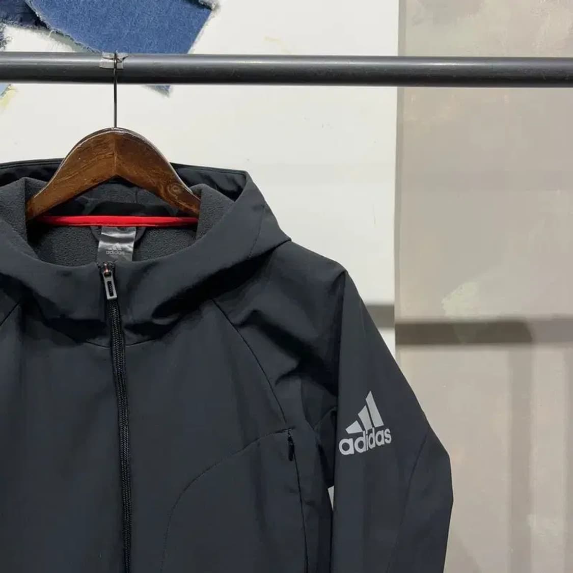 (105) 아디다스 스트릿 캐주얼 기모 후드집업 자켓 상품이미지3