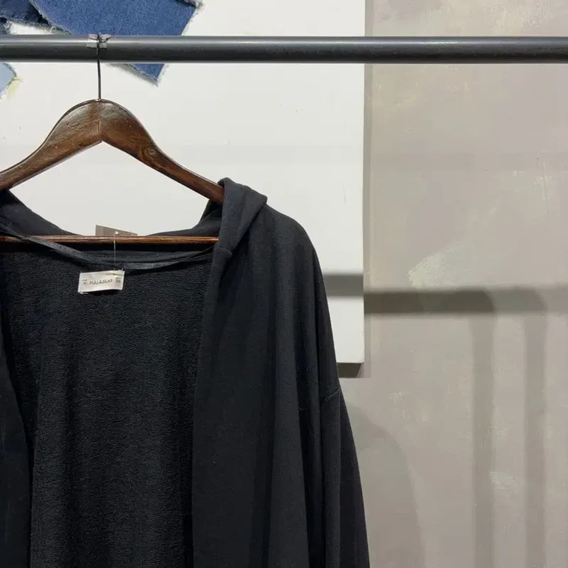 (95) 풀앤베어 여성 캐주얼 후드 롱 가디건 상품이미지3