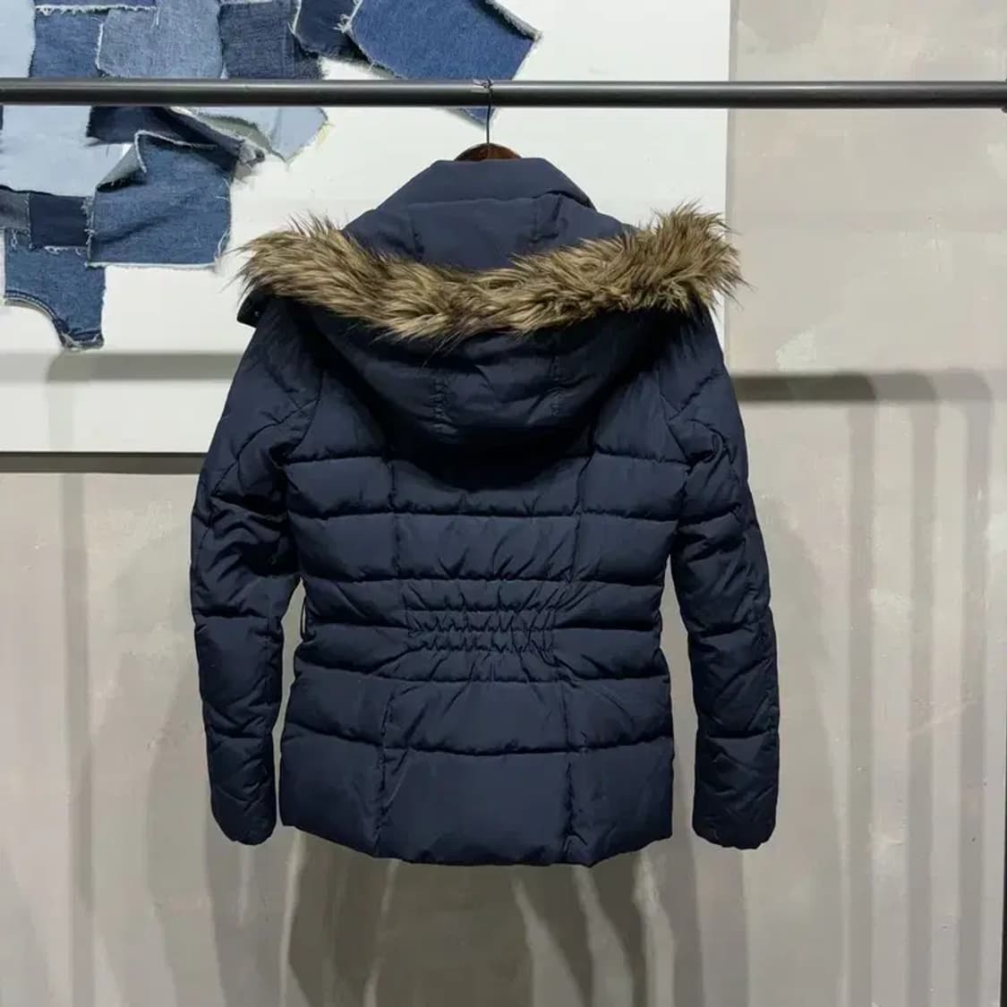 (90) 아베크롬비 여성 캐주얼 다운 후드 패딩 점퍼 상품이미지4