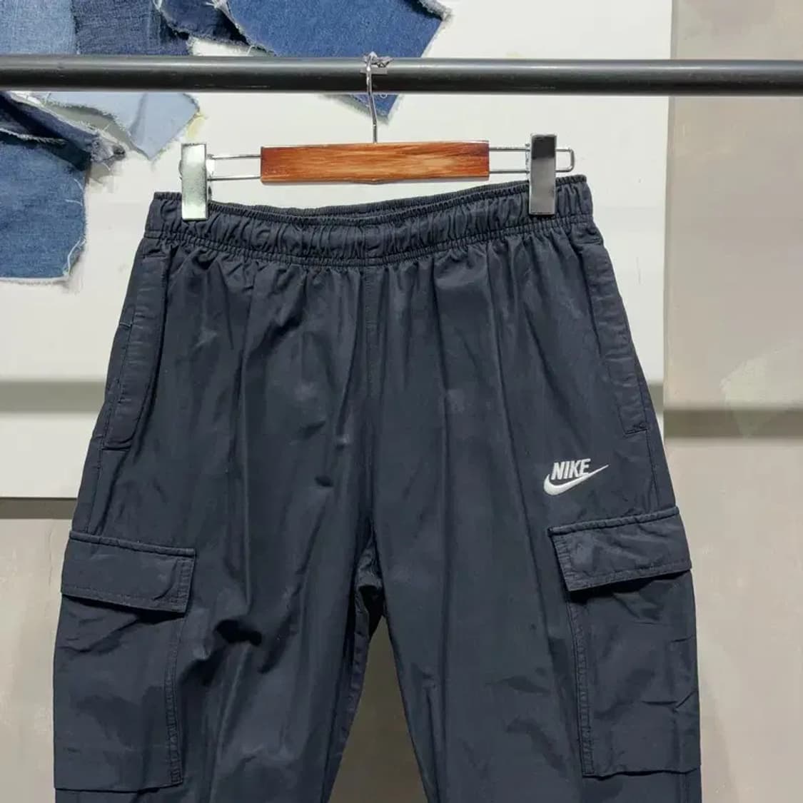 (26~28인치) 나이키 스트릿 우븐 밴딩 카고 조거팬츠 바지 상품이미지2