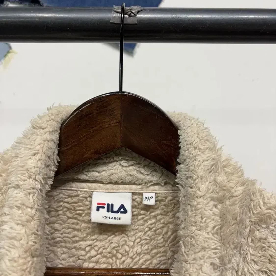 (110) 필라 휠라 캐주얼 양털 뽀글이 후리스 자켓 상품이미지2