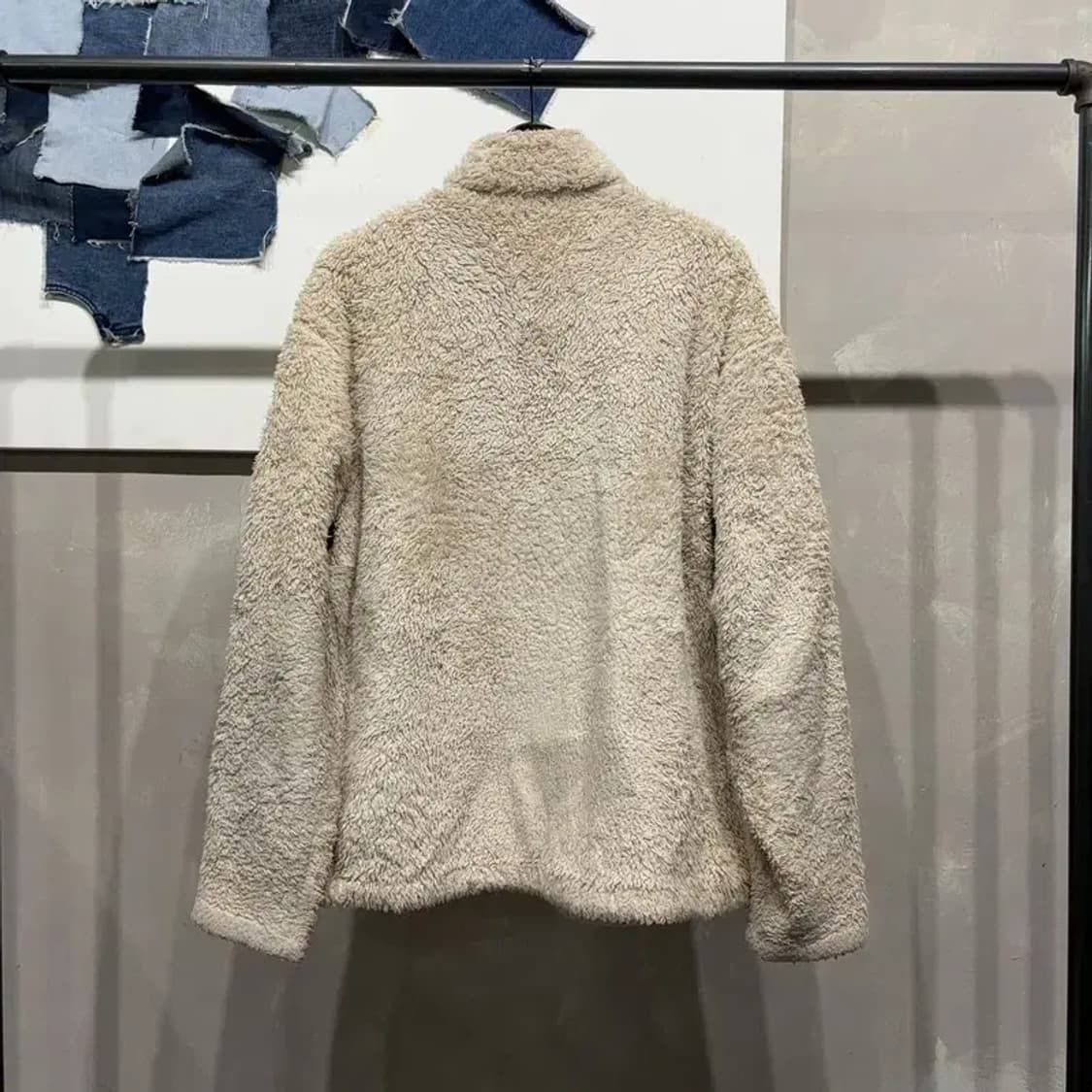 (110) 필라 휠라 캐주얼 양털 뽀글이 후리스 자켓 상품이미지4