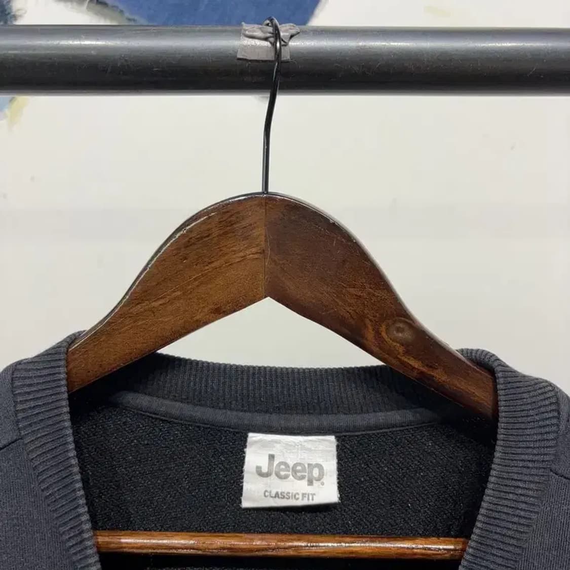 (100) 지프 캐주얼 클래식핏 맨투맨 긴팔 티 상품이미지2