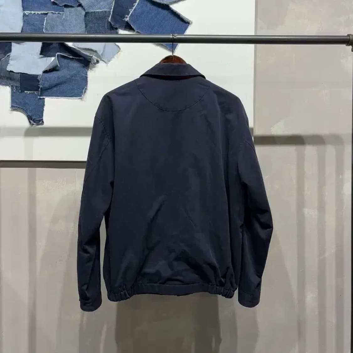 (100) 라코스테 서광 올드스쿨 빈티지 코튼 블루종 자켓 상품이미지4