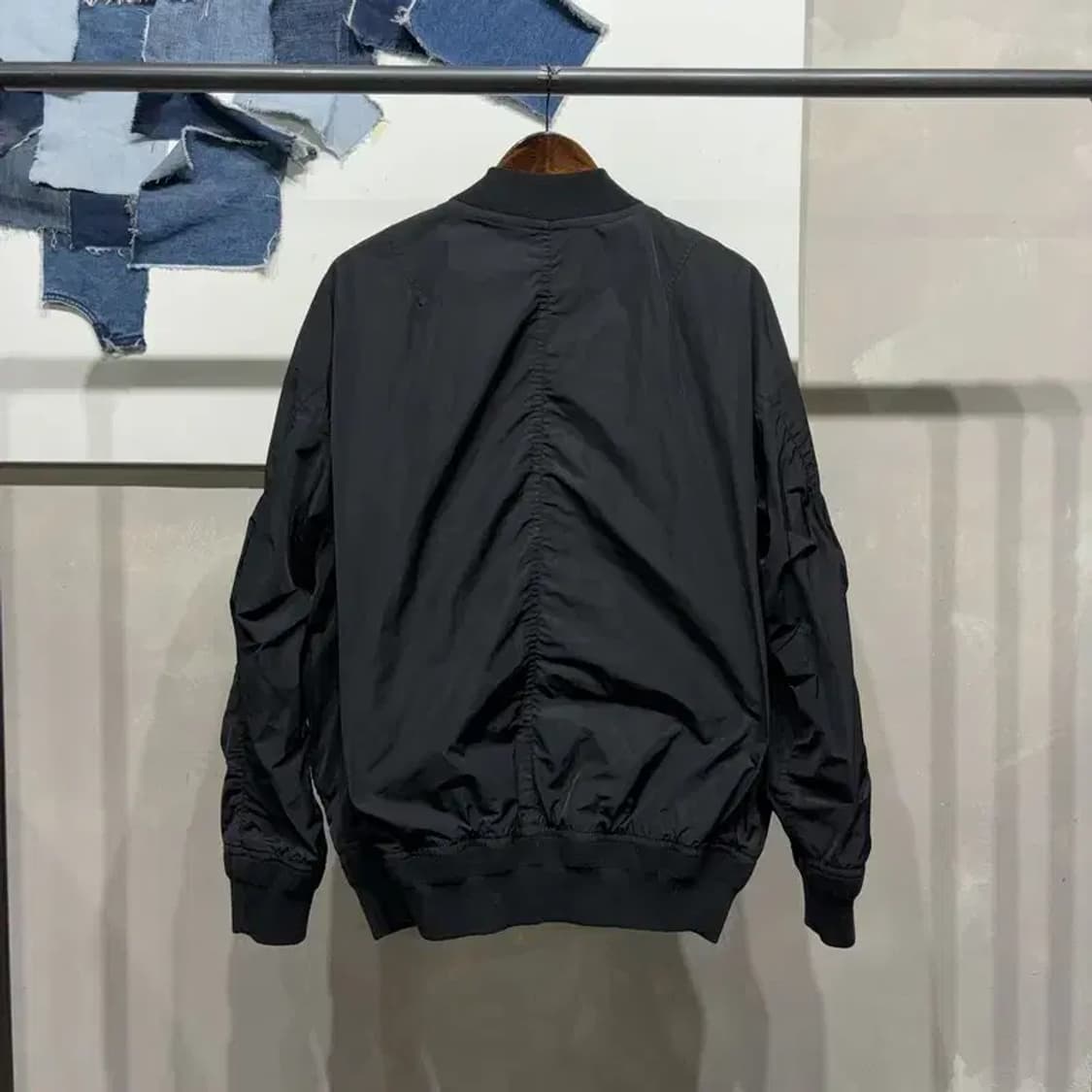 (95) 오니츠카타이거X안드레아폼필리오 캐주얼 블루종 봄버 자켓 상품이미지4