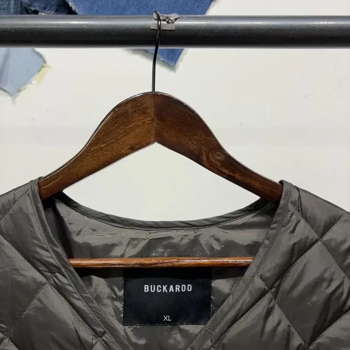 (105) 버커루 밀리터리 캐주얼 깔깔이 경량패딩 자켓 상품이미지2