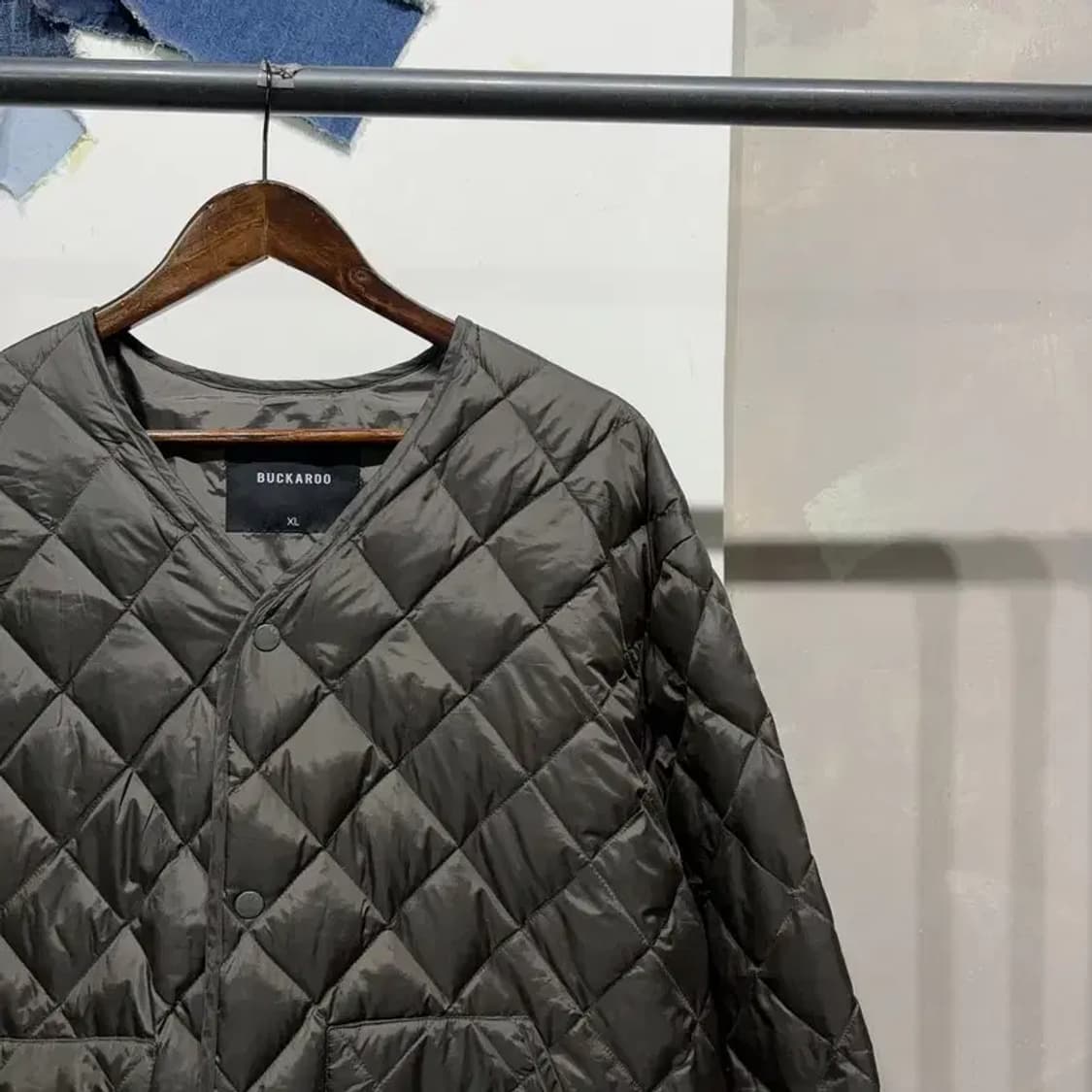 (105) 버커루 밀리터리 캐주얼 깔깔이 경량패딩 자켓 상품이미지3