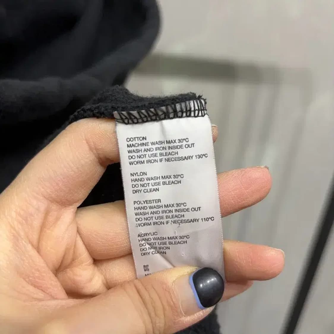 (105) 키르시 스트릿 캐주얼 자수 기모 후드집업 자켓 상품이미지5