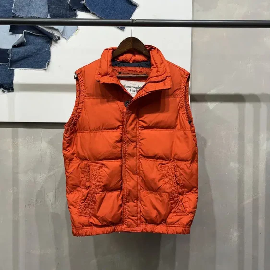(95) 아베크롬비 스트릿 덕다운 오리털 패딩조끼 상품이미지1