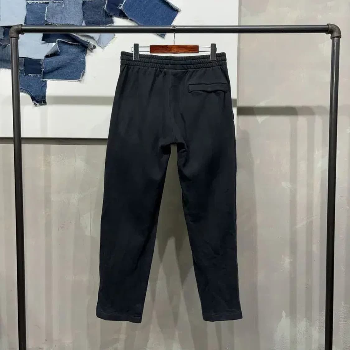 (30~32인치) 나이키 캐주얼 밴딩 기모 트레이닝팬츠 바지 상품이미지3