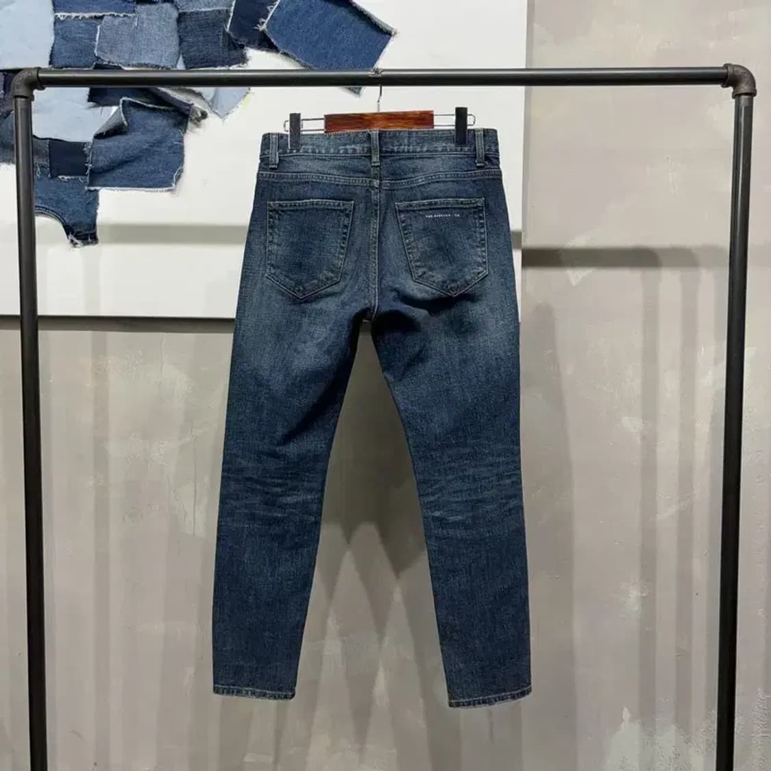 (30인치) 페이탈리즘 캐주얼 워싱 진청바지 데님팬츠 상품이미지3