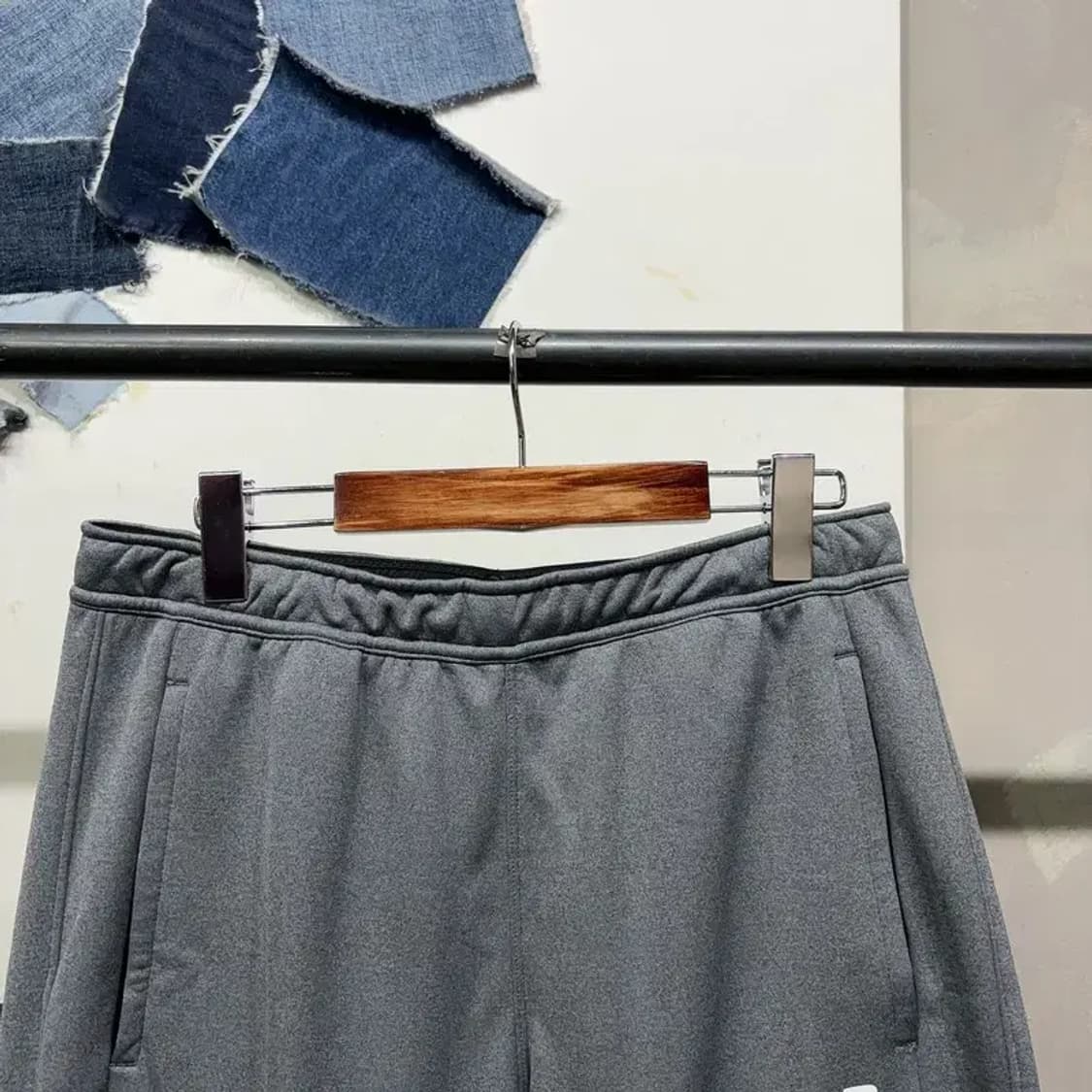 (32~34인치) 뉴발란스 운동 기모 밴딩 츄리닝바지 트레이닝팬츠 상품이미지2