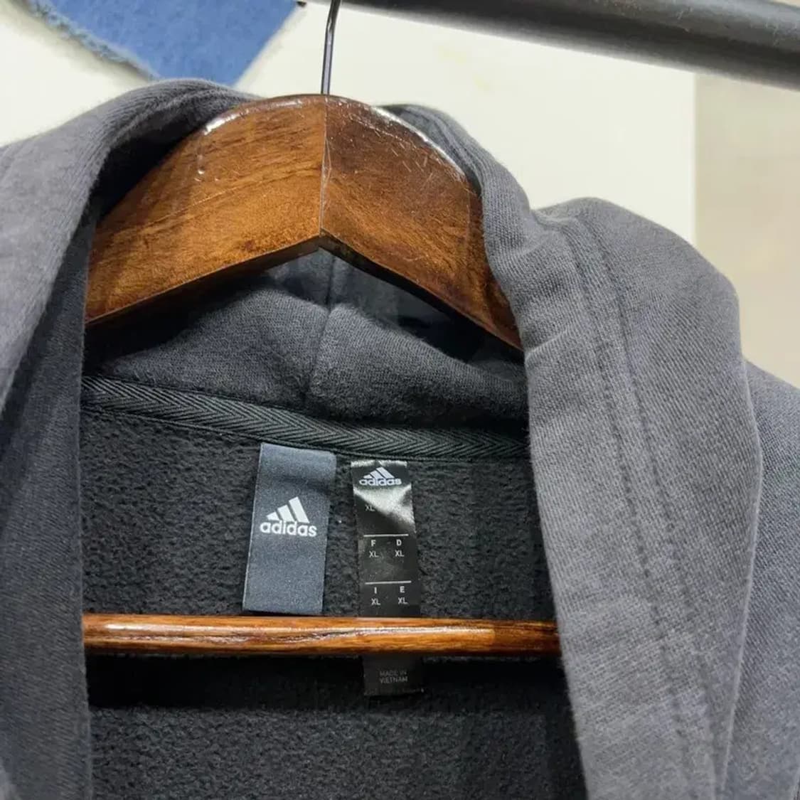 (105) 아디다스 캐주얼 프린팅 기모 후드티 상품이미지2