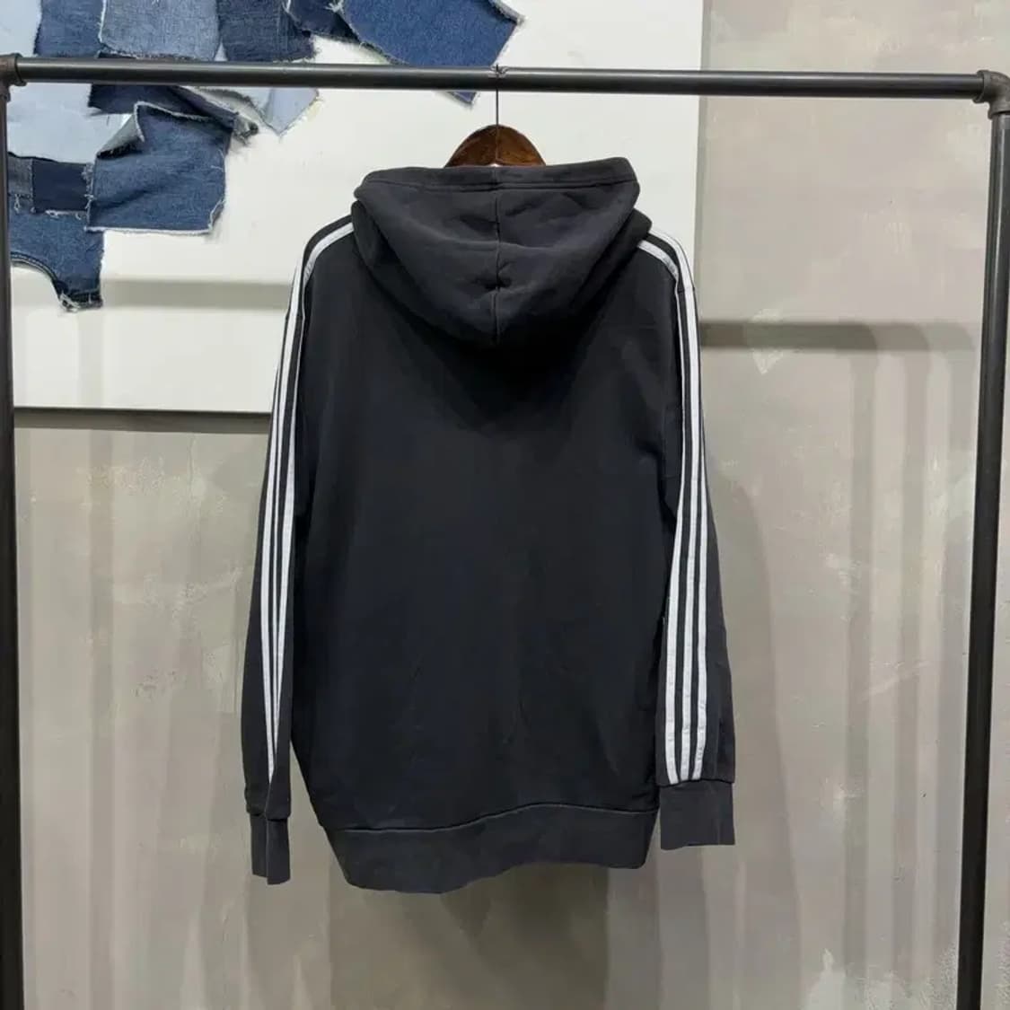 (105) 아디다스 캐주얼 프린팅 기모 후드티 상품이미지5