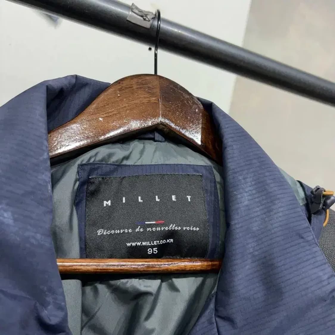 (95) 밀레 등산 아웃도어 윈드스토퍼 후드 바람막이 자켓 상품이미지2