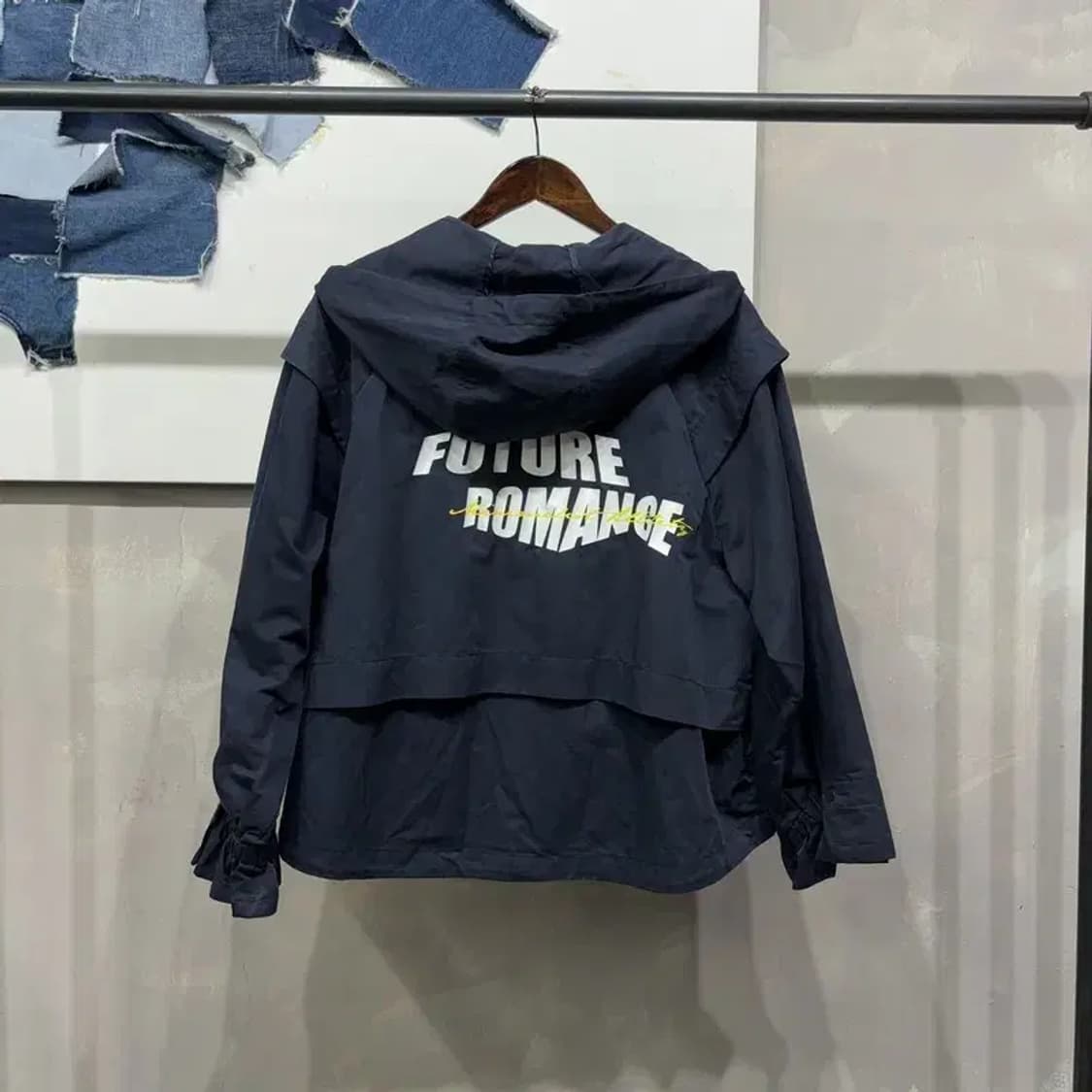 (80) 쥬시쥬디 여성 캐주얼 백프린팅 후드집업 자켓 상품이미지4