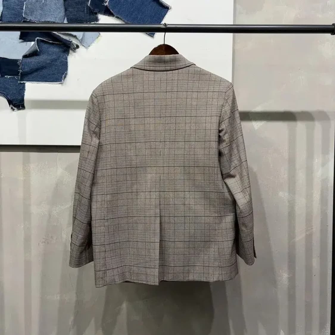 (85) 에잇세컨즈 여성 캐주얼 체크 블레이저 자켓 상품이미지4