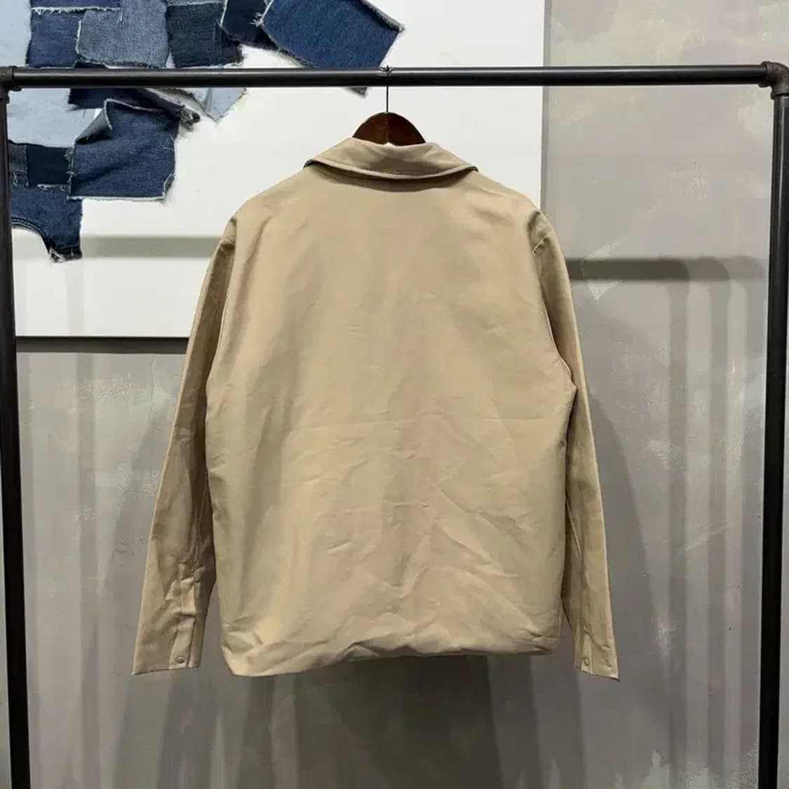 (105) 제멋 캐주얼 스트릿 블루종 워크 자켓 상품이미지4