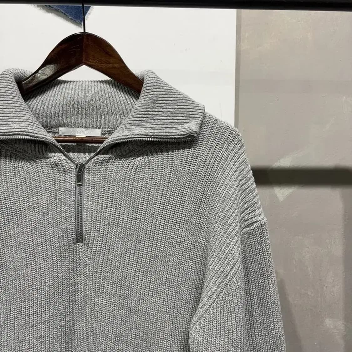 (100) 키뮤어 여성 캐주얼 하프집업 니트 상품이미지3